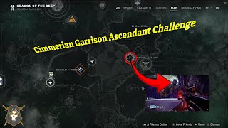 Cimmerian Garrison Ascendant Challenge time trial 3 minutes or less 12324 gaming destiny2 [upl. by Lavicrep]