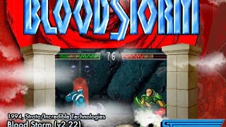 BloodStorm Arcade Fighting Gameplay 4K [upl. by Miquela]