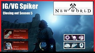 NW Season 5  Nimble Coat IGVG  Ice Spike Spammer [upl. by Now]