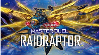 RAIDRAPTOR  RAIDRAPTOR ULTIMATE FALCON  RANKED DUEL 2024  YUGIOH MASTER DUEL [upl. by Aerdnu]