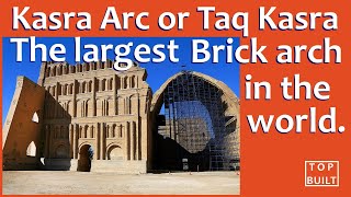 Kasra Arch Taq Kasre or the Archway of Ctesiphon the largest singlespan brick arch in the world [upl. by Deeyn247]