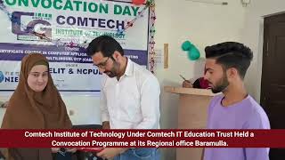 Comtech Institute of Technology Under Comtech IT Education Trust Held a cConvocation Pr [upl. by Kory991]