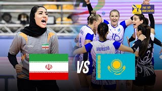 🔴Full HD  Kazakhstan vs Iran  AVC Club Championship [upl. by Asle]