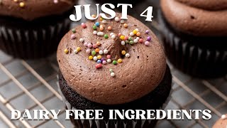 How to make 4 Ingredient VEGAN Chocolate Frosting [upl. by Onateag]