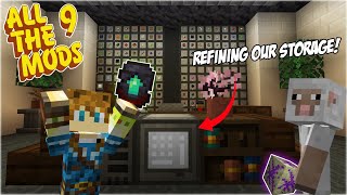 Sorting our Stuff with Refined Storage ◽️ All The Mods 9 EP6 [upl. by Herring]