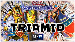 TRIAMID DECK PROFILE FOR NR RARITY EVENT  YuGiOh Master Duel [upl. by Sanborne]