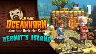 Oceanhorn PC Gameplay Hermits Island  Part 1 [upl. by Arianne]