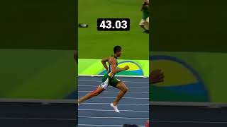 Usain bolt react on 400m runner  he was shocked  olympic [upl. by Ennire651]