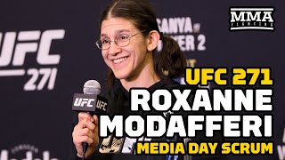 Roxanne Modafferi Reflects On Career Ahead Of Final Fight Im Proud Of Myself  UFC 271 [upl. by Caritta631]