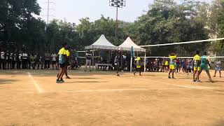 Interzone volleyball tournament 2024 Zone 21 VS zome 14 delhi volleyball volleyballtournament [upl. by Ykcub]