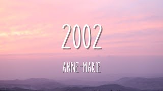 AnneMarie  2002 Lyrics [upl. by Yblehs359]