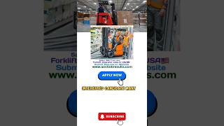 Church Dwight Careers Forklift Operator Hiring shorts forkliftoperator forklift job usajobs [upl. by Ahmar]