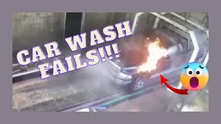 😱🤭Carwash Fails You Cant Look Away From fails bestfunnyvideos [upl. by Aneetsirk953]