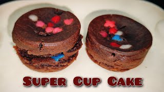 आजतक का सबसे आसान और जल्दी तैयार होने वाला Biscuits Chocolate Cupcakes  Soft Sponge Cake in Cooker [upl. by Mikeb]