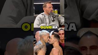 💪Chandler Reacts to Oliveira SHATTERING his Plan😤 [upl. by Rahr]