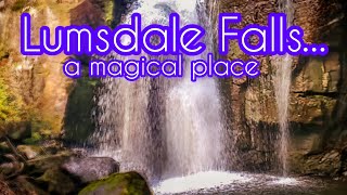 Lumsdale Falls a magical hidden gem near Matlock a stunning wooded walk with abandoned bone mills ✨️ [upl. by Naud]