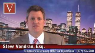 Temporary Restraining Orders and Injunctions by Foreclosure Defense Attorney Steve Vondran [upl. by Lundin]