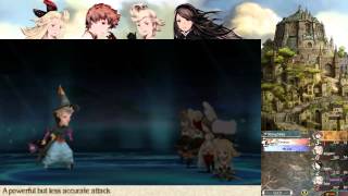 Bravely Default Walkthrough  Intro Boss Battle  Black Mage Ominas Crowe Part 6 [upl. by Bathesda]