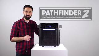 Pathfinder 2 HighPower WaterResistant Rechargeable Speaker by ION Audio [upl. by Comethuauc]