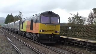 60047 6m37 Arcow Quarry  Pendleton GBRf 2nd October 2024 [upl. by Nnylyam]