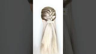 Beautiful Braided Hairstyle braidedhairstyle hairtutorial [upl. by Ainolloppa125]