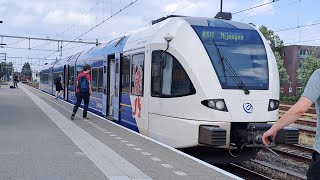 Treinrit Nijmegen  Roermond met de Arriva Limburg GTW  2 juli 2023 [upl. by Gilliette]