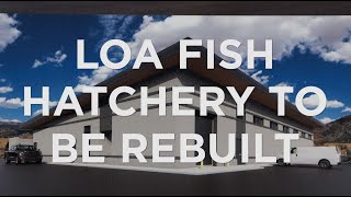 Utah Fish Supply to Increase with Loa Fish Hatchery Rebuild [upl. by Essilem]