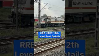 RRB NTPC 12th Level Post Details [upl. by Jemina]