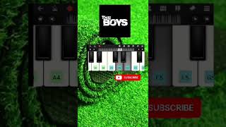 the boys easy piano short shorts ytshorts [upl. by Isbella]