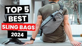 Top 5 Best Sling Bags 2024 [upl. by Eelimaj843]