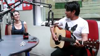 Ali Zafar amp Aditi rao hydari sing Tere mere Milan ki ye raina BIG FM Studio [upl. by Girish485]