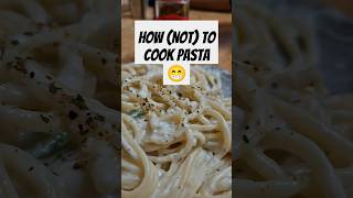 How not to make Spaghetti 😂 food trending [upl. by Cutlerr]