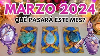 TAROT MARZO 2024 🌸🔮🪬 PREDICCIONES Y CONSEJOS 🌈 QUÉ VIENE PARA TI 🌿 LECTURA MENSUAL INTERACTIVA 🌟 [upl. by Aleyak600]