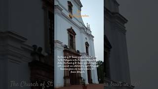 Goa Travel I places to visit I Old Goa I new Goa I shorts church trending ytshorts viralvideo [upl. by Nnor]