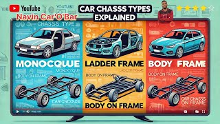 quotMonocoque Vs Ladder Frame Vs BodyOnFrame 🛑  Which Chassis is Right for Youquot✅navinkathade98 [upl. by Ocnarfnaig]