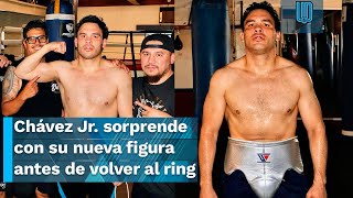 El impresionante cambio físico de Julio César Chávez Jr para su regreso al boxeo [upl. by Yknarf67]