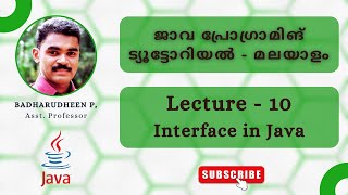 10  Interface in Java [upl. by Ynohtnad896]