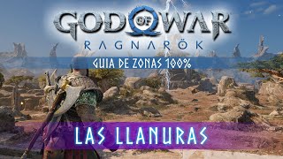 God of War Ragnarok Guia de Zonas 100  Las llanuras Localización coleccionables [upl. by Annwahs375]