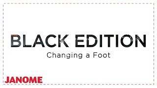 Changing a Foot with the HD3000 Black Edition [upl. by Erised477]