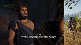 Assassins Creed Odyssey Lykaon Romance Alexios [upl. by Gide473]