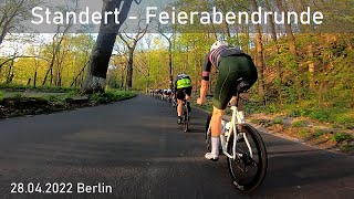 Fast Group Ride in Berlin StandertFeierabendrunde April 22 [upl. by Asile]