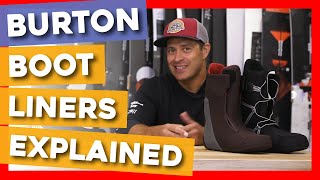 2020 Burton Snowboard Boot Liners Explained [upl. by Ardnuat618]