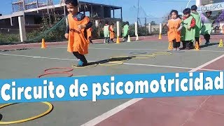 JUEGOS para NIÑOS de PREESCOLAR EDUCACION FISICA [upl. by Ahseetal]