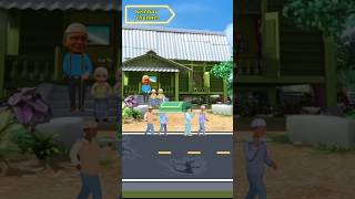 Opah upin ipin meninggoy shorts fyp video viralvideo animation [upl. by Aikemal846]