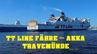 TT LINE FÄHRE AKKA [upl. by Gilda]