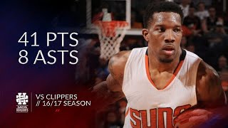 Eric Bledsoe 41 pts 8 asts vs Clippers 1617 season [upl. by Akenom]