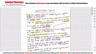 Topic 54 Anti Fungal Agents  Introduction amp Classification  Introduction to Antifungal Drugs [upl. by Nemlaz]