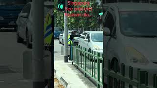 Playing Oneman Traffic Police at discretionary junction Filmed by motorist [upl. by Herodias]