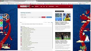 How to watch football in Mamahdtv website [upl. by Aerona]