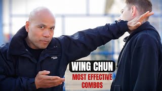 Wing Chun Most Effective Combos Master Wong [upl. by Ecam]